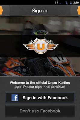 Unser Karting And Events android App screenshot 0